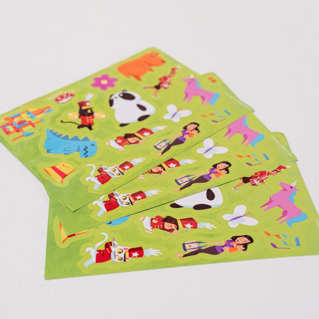 When Mom Goes Out Sticker Sheet