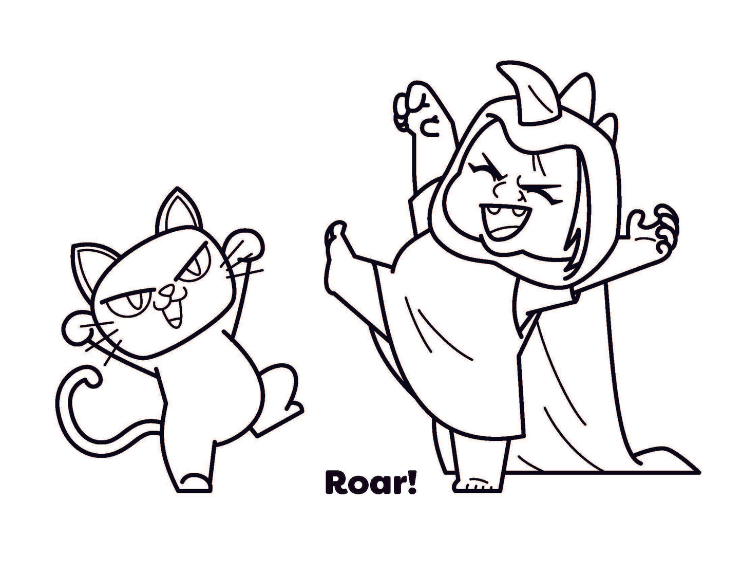 I Want A Popsicle! Coloring Sheets
