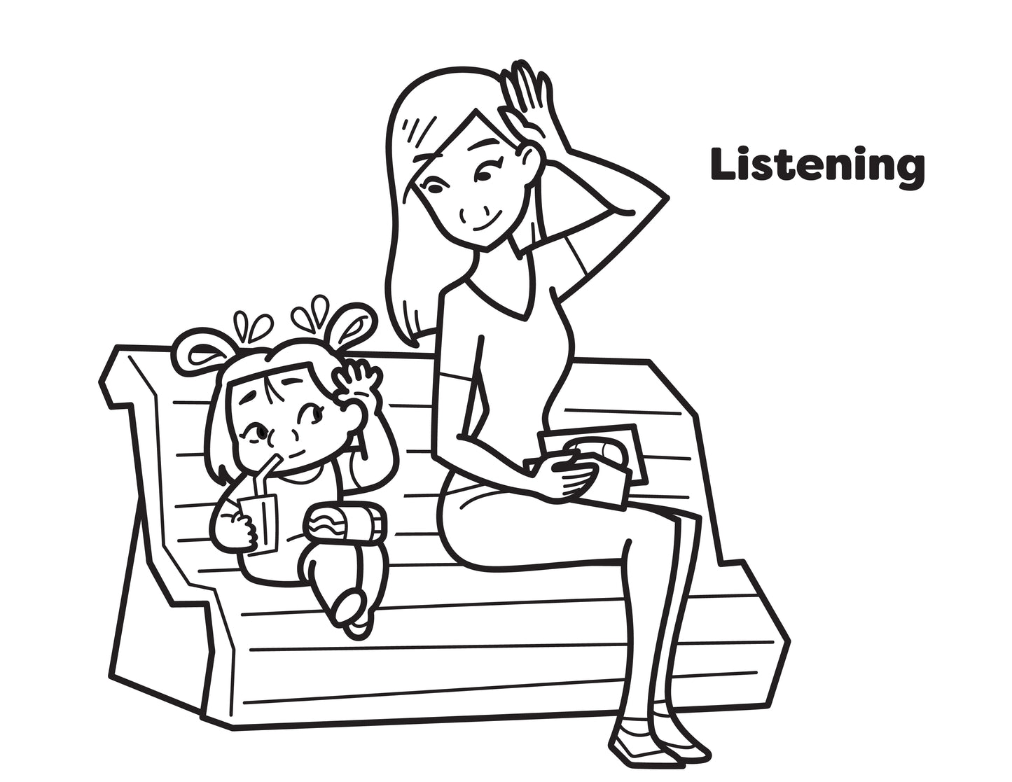 The Big Slide Coloring Sheets